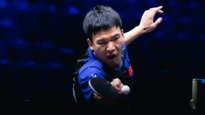 乒乓球亚锦赛:向鹏3-0战胜阿联酋选手